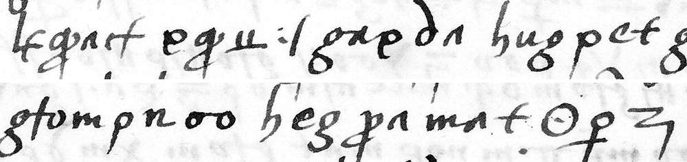 Cipher line: f. 118v, line 5: Louis d'Ars in Venosa