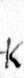 sign K