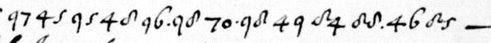 Passage 1, line 3, right half
