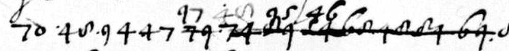 Passage 2, line 2, left half